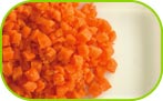 Carrot diced 5kg
